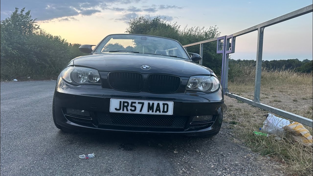 BMW 125i E88 N52 280BPH  Nighttime POV Drive | Smooth Cruise & Engine Sounds