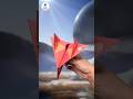 How to make the supar fast origami Paper flying Jet, amezing homemade origami Paper plane, #shorts