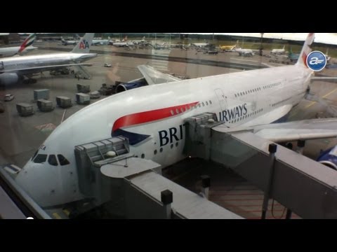 Video Wie British Airways Den Airbus A380 Ausstattet