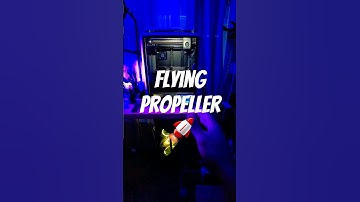 3D Printed Flying Propeller - Pull Copter On The Creality K1