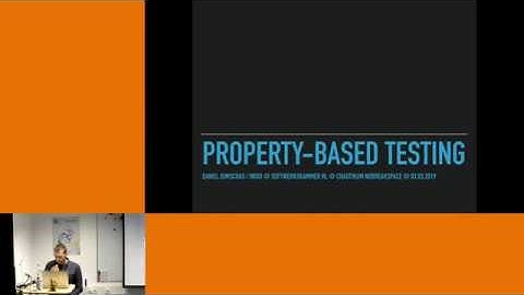 Daniel Bimschas: Property-based Testing [Softwerkskammer]