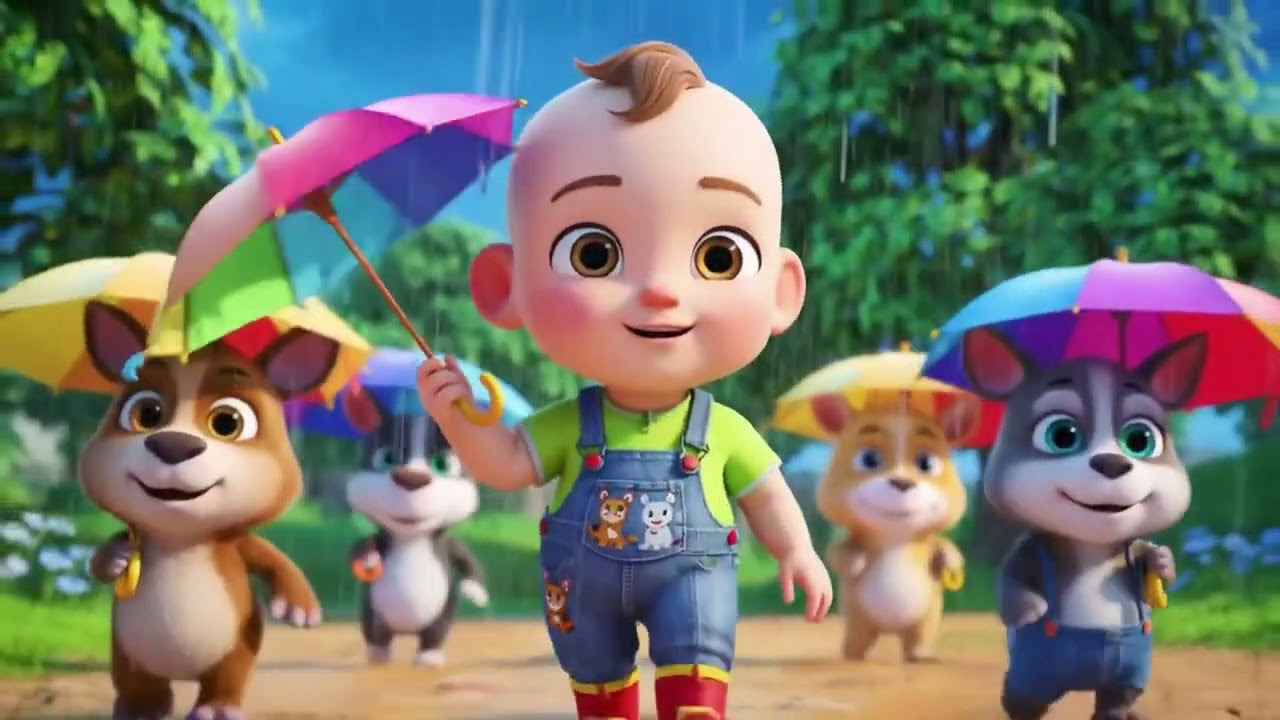 Little Ducks | Nursery Rhymes Cartoon Baby Songs | Sing Along | Cartoons for baby