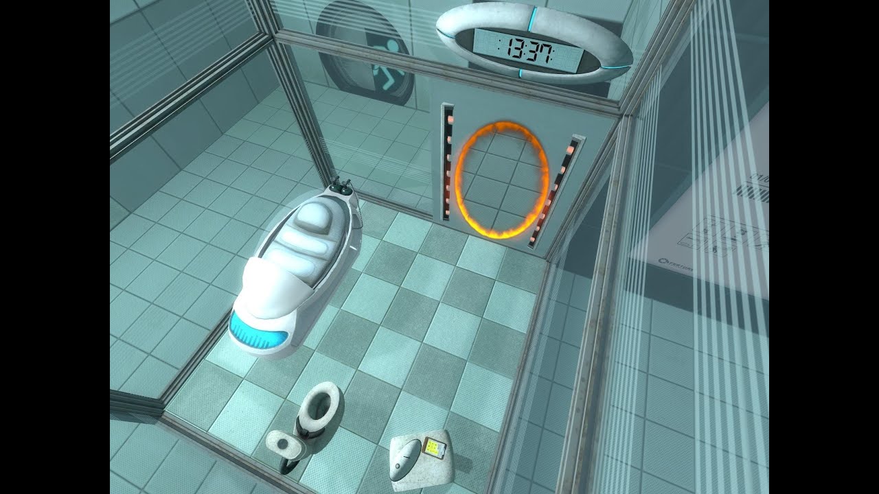 Portal 2 комната отдыха фото 17