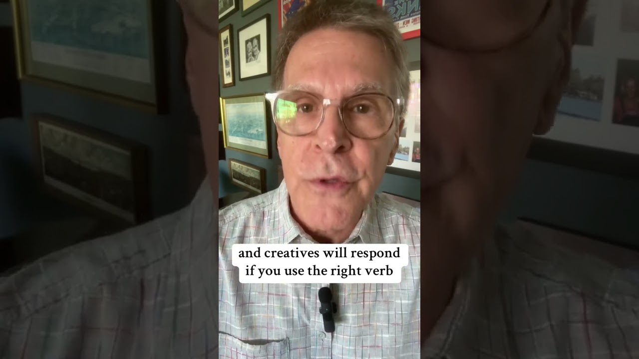 Bill Bernbach's advice on writing the "objective" on your creative brief.