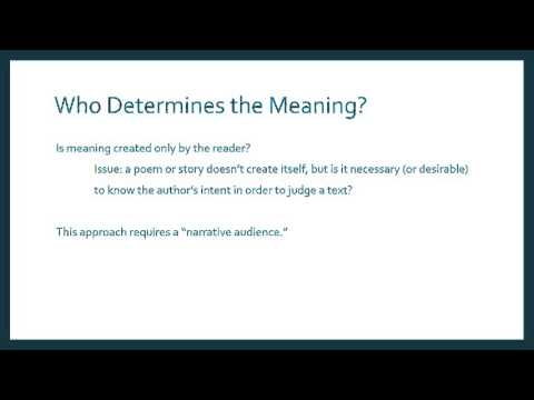 Reader Response Theory