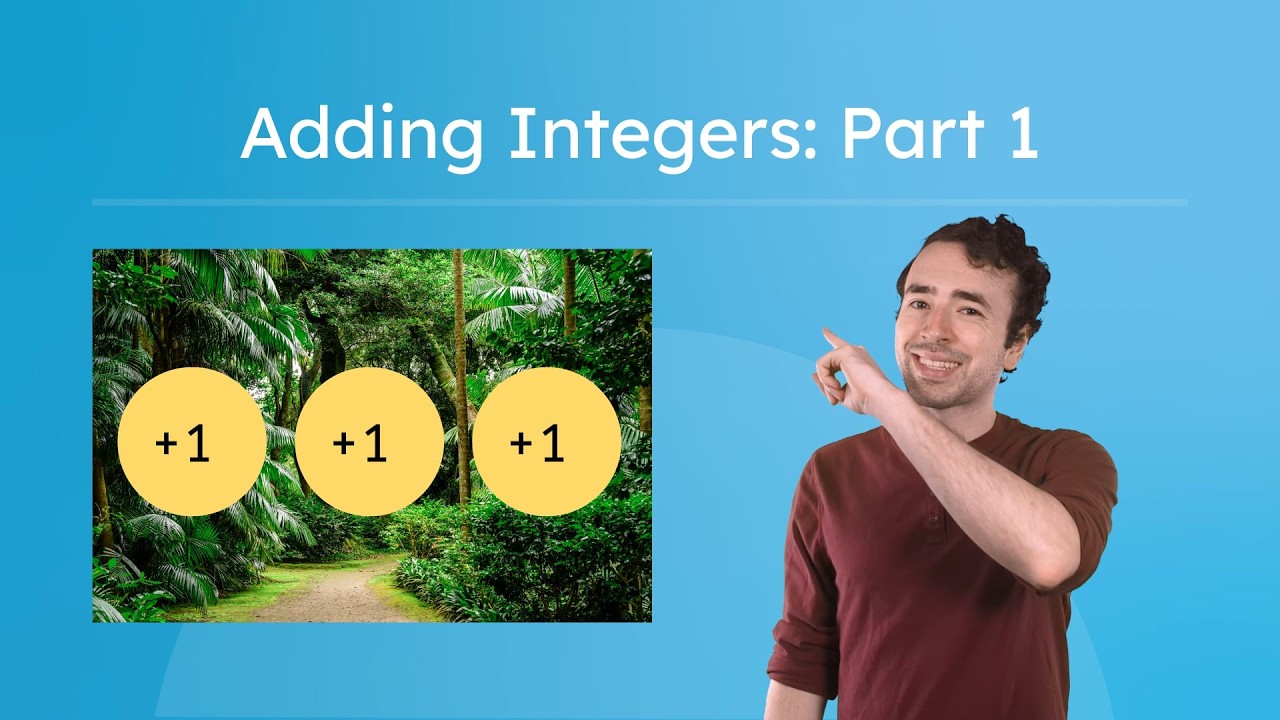Adding Integers Part 1 - Introduction to Integer Addition - YouTube