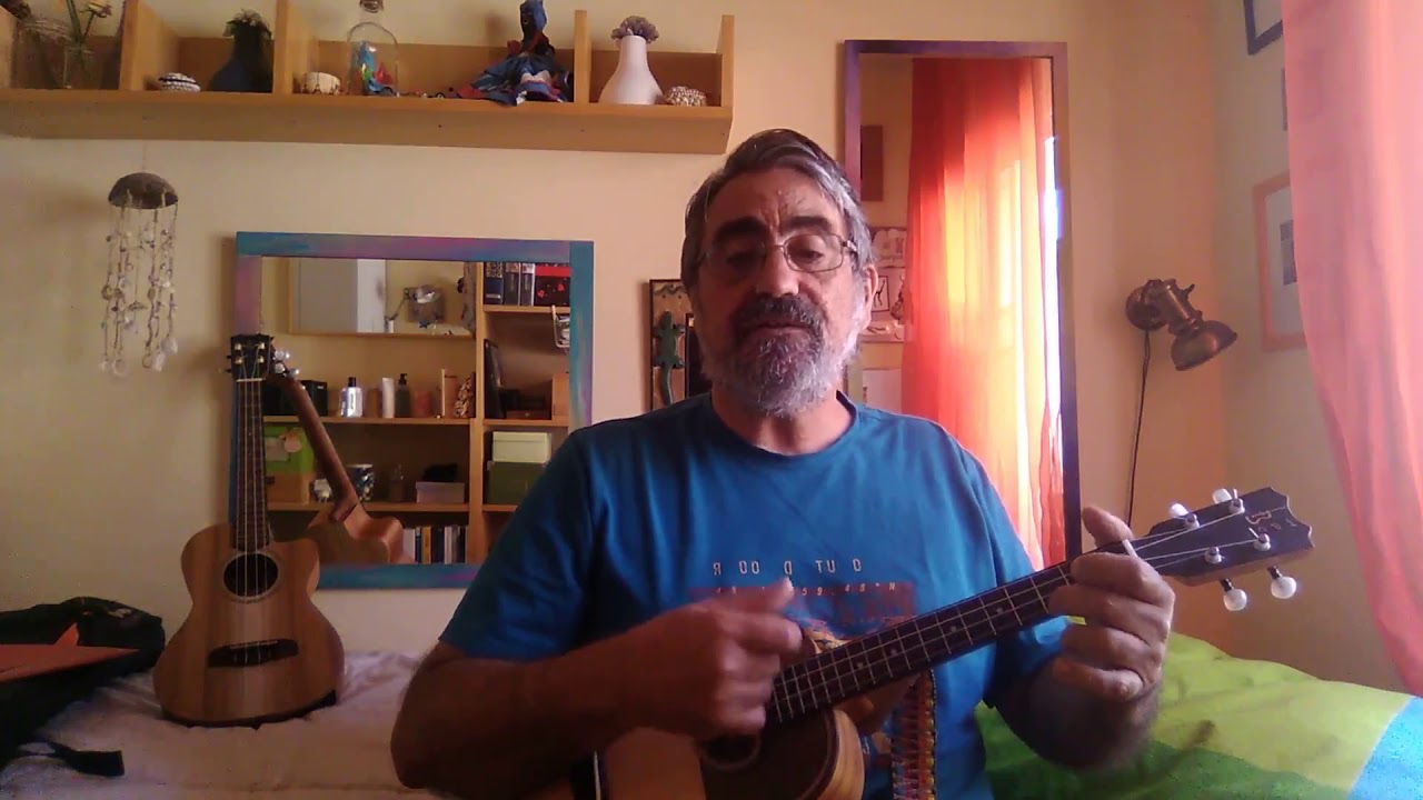 Trastejant amb l'ukulele "El sitio de mi recreo" Antonio Vega ,1994