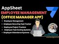 AppSheet Tutorial: Employee Management (Office Manager App)