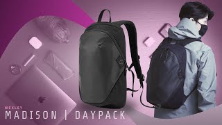 WEXLEY MADISON | DAYPACK / Small High-Tech Backpack for Minimalists -  BPG_177