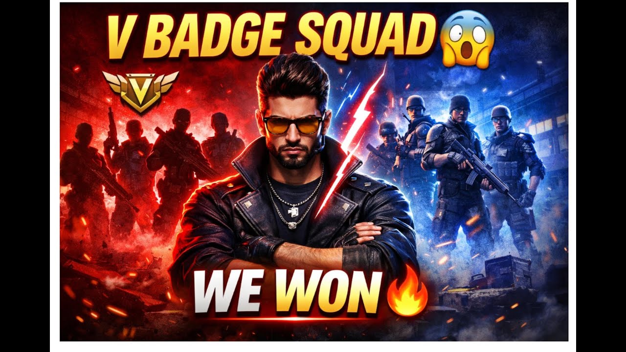 We Beat Try Talha’s V Badge Squad 😳 | CS Rank Push | Free Fire