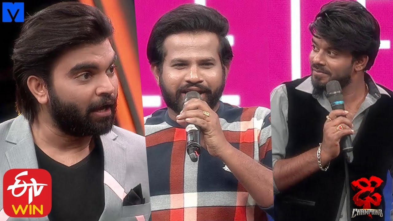 Sudheer,Hyper Aadi and Pradeep Hilarious Comedy - Dhee Champions (#Dhee12)  - 5th February 2020 - YouTube