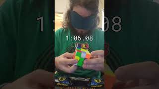 Day 124 of 3BLD every day in 2026! #rubikscube #blindfolded #3bld #memory #speedcubing