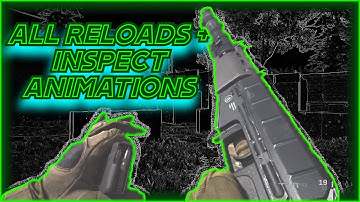 COD: Modern Warfare | All Inspect + Reload Animations | Borderline asmr?