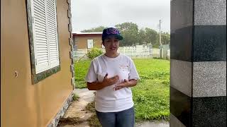 Jannice Carassco gives you an update on typhoon conditions from Northern Guam