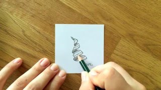 Zentangle® Pattern: Narwal