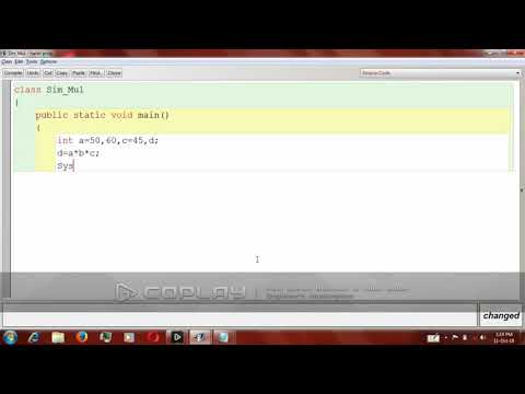How to multiply 3 digits(Java Part- 1) with code in description