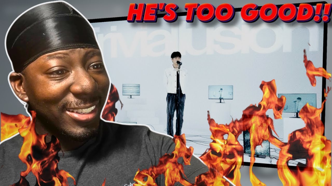 HE'S SOO CREATIVE!! 🌀🔥| WING – TRIVIALLUSION REACTION!
