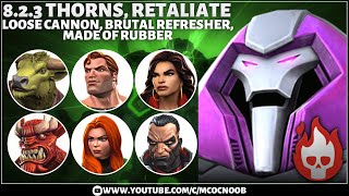 MCOC Act 8.2.3 - Thorns, Retaliate, Loose Cannon, Brutal Refresher, made of Rubber - Nimrod screenshot 3