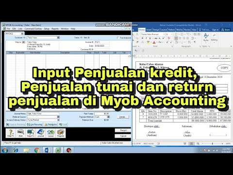 Video: Bagaimana cara mencatat penjualan tunai?