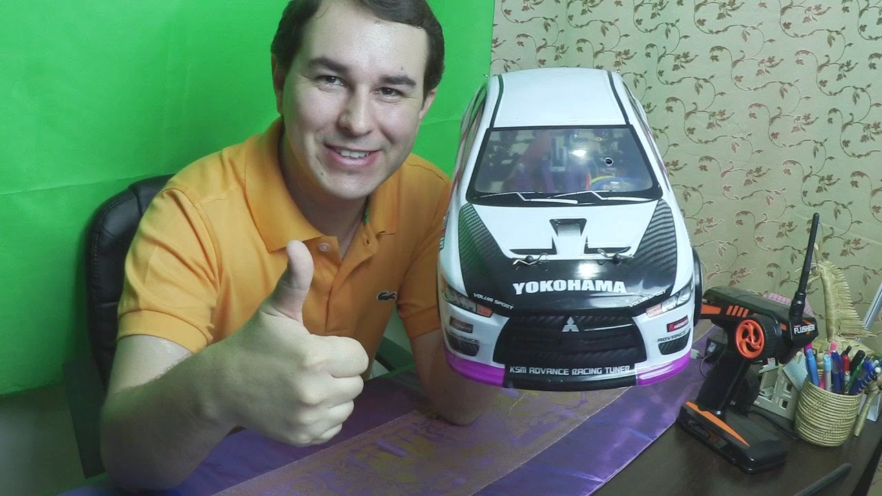 Carrinho De Controle Remoto Mercedes Benz Escala 1:10 Drift