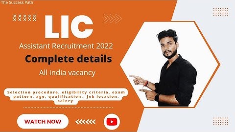 LIC HFL Assistant/ Assistant Manager Recruitment 2022 Notification out | Exam syllabus, eligibility|