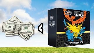 I Opened A $175 Pokemon Hidden Fates Elite Trainer Box…