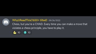 This Is The Only Correct Way To Enjoy Playing Chess