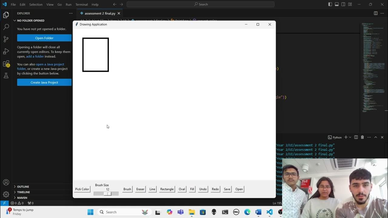 Create Your Own Drawing Application with Python and Tkinter - YouTube