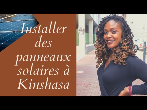 Ils vendent installent et entretiennent  vos panneaux solaires au Congo Kinshasa