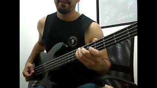 Video thumbnail of "El Zar - Salgo corriendo a buscarte (Bass Cover)"