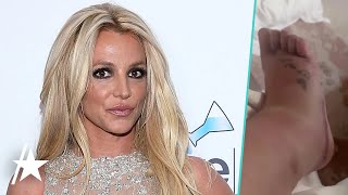 Britney Spears BREAKS SILENCE & Shares Video Of Swollen Foot