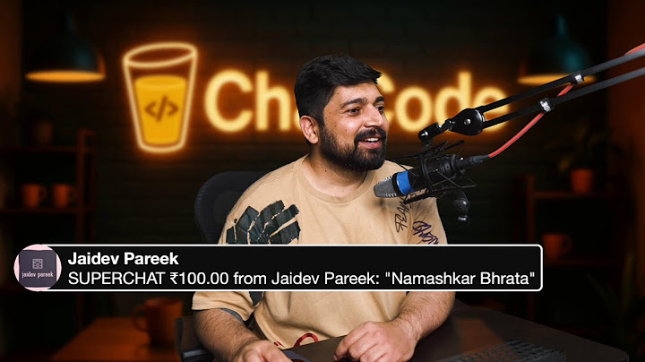 Late night chai pe charcha