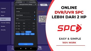 Cara Berbagi CCTV SPC | DVR SPC Sudah Terhubung Dengan Yang Lain screenshot 4