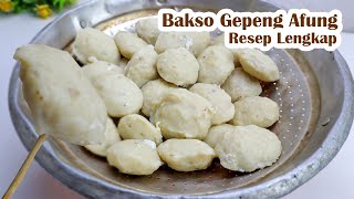 RESEP LENGKAP JAJANAN AFUNG BAKSO GEPENG screenshot 3