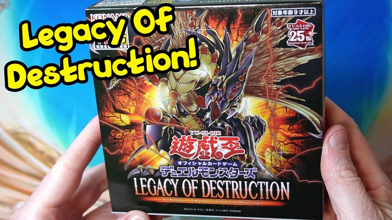 Yugioh Legacy Of Destruction Box Opening! - YouTube