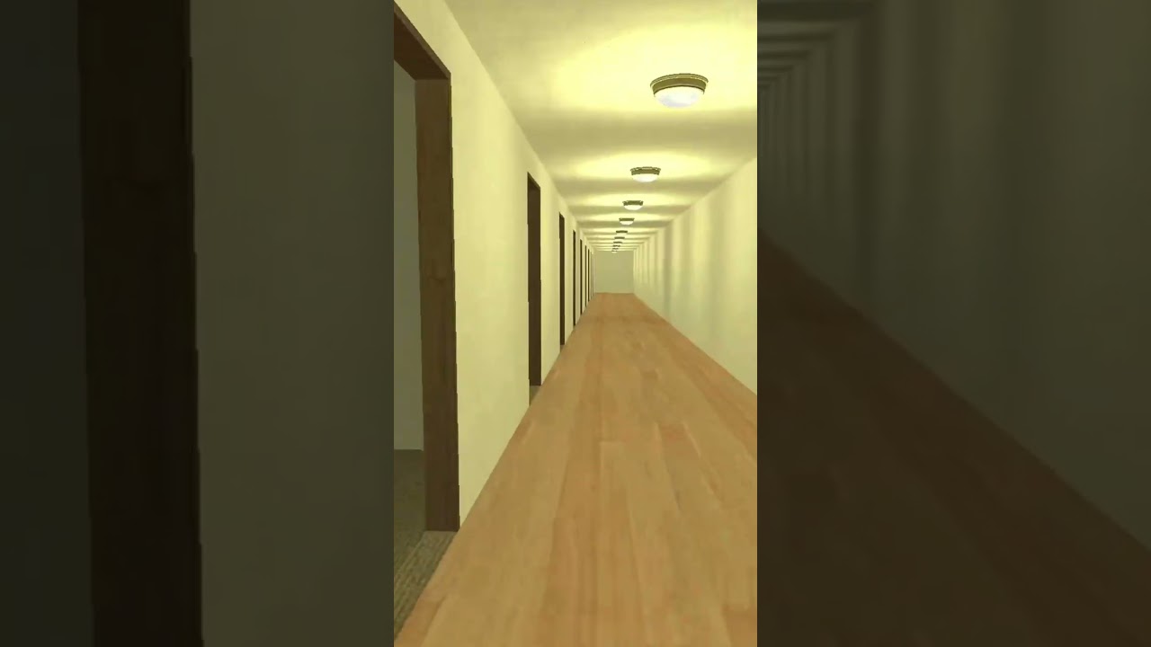 Caught by Nextbot in Hotel Hallway! 😨 | GMod Frenzy Short