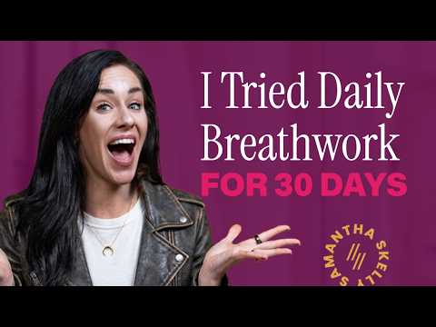 I trained breathwork for 30 days and this is what happened