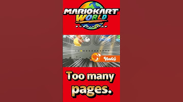 Mario Kart World - Too Many Character Selection Pages #shorts #switch2  #mariokart #nintendo #gaming
