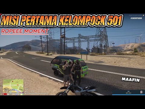 MISI RESMI PERTAMA PAGUYUBAN 501 | GTA ROLEPLAY #8