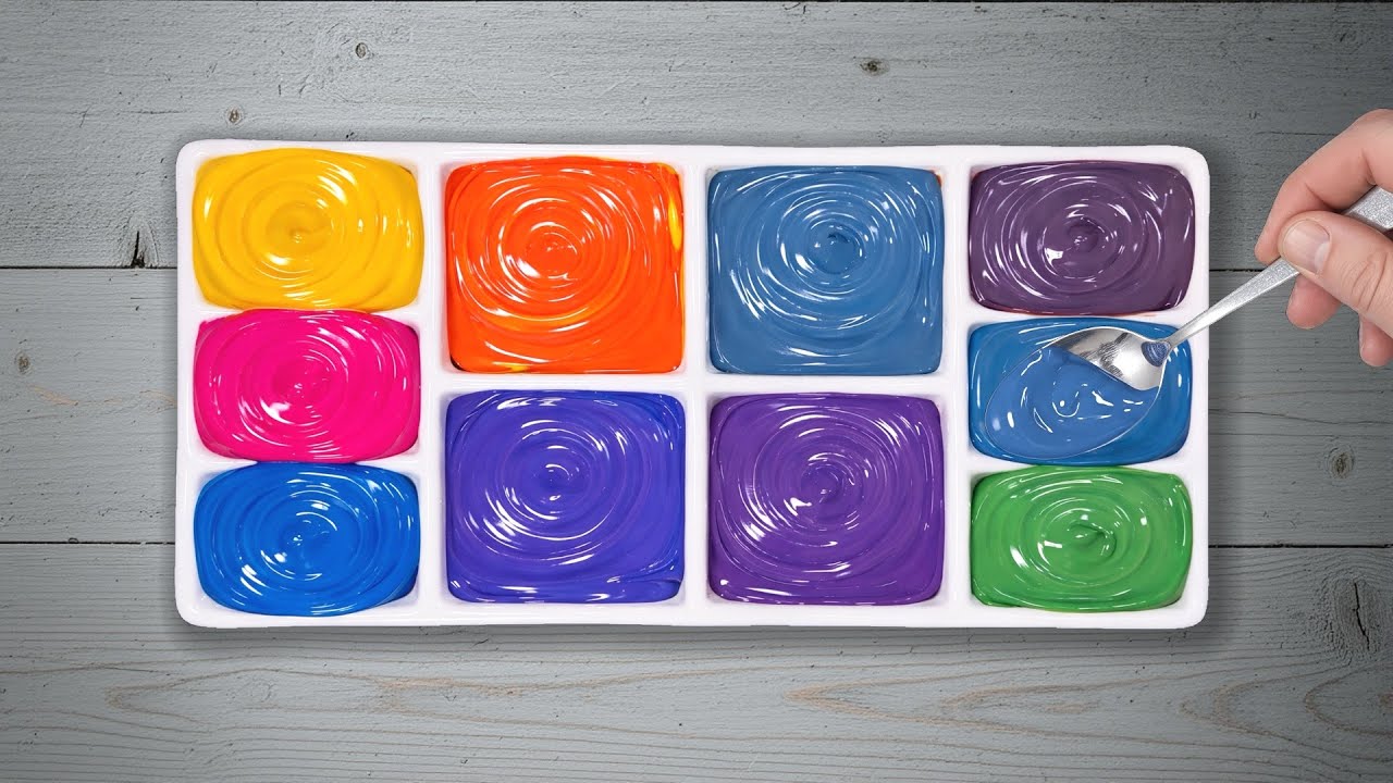 How To Create 6 Attractive Colors With Only 3 Primary Colors!