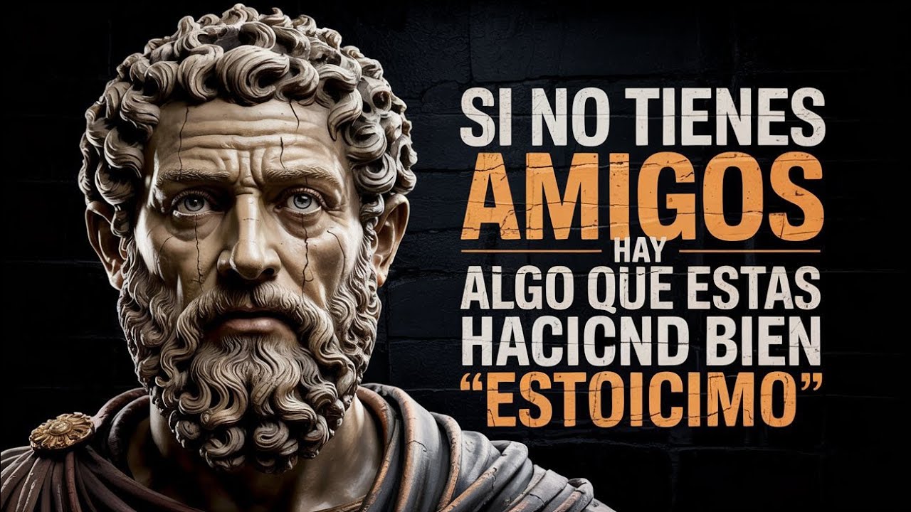 La falta de amigos significa algo que casi nadie entiende  | Filosofía de Estoicismo