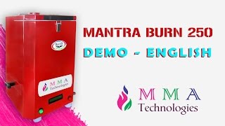Sanitary Pad Destroyer Mantra Burn 250 English