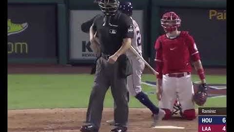 José Altuve gets hit by a pitch then thrown out at second