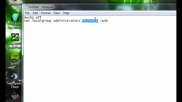 How To Code Batch Files EP.2 (Make A User Administrator)