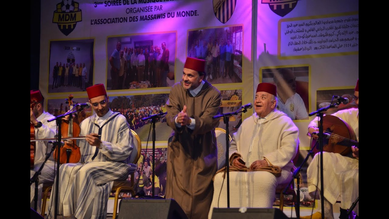 حفل اندلسي راقي، ذ. ادريس برادة و مشاركة ج. محمد باجدوب والفنان نور الدين الطاهري