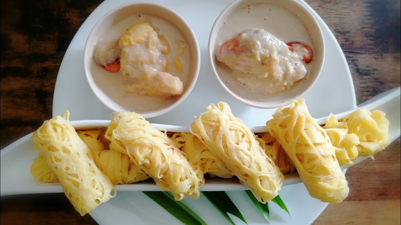Roti Jala Serawa Durian Betul Padu Youtube