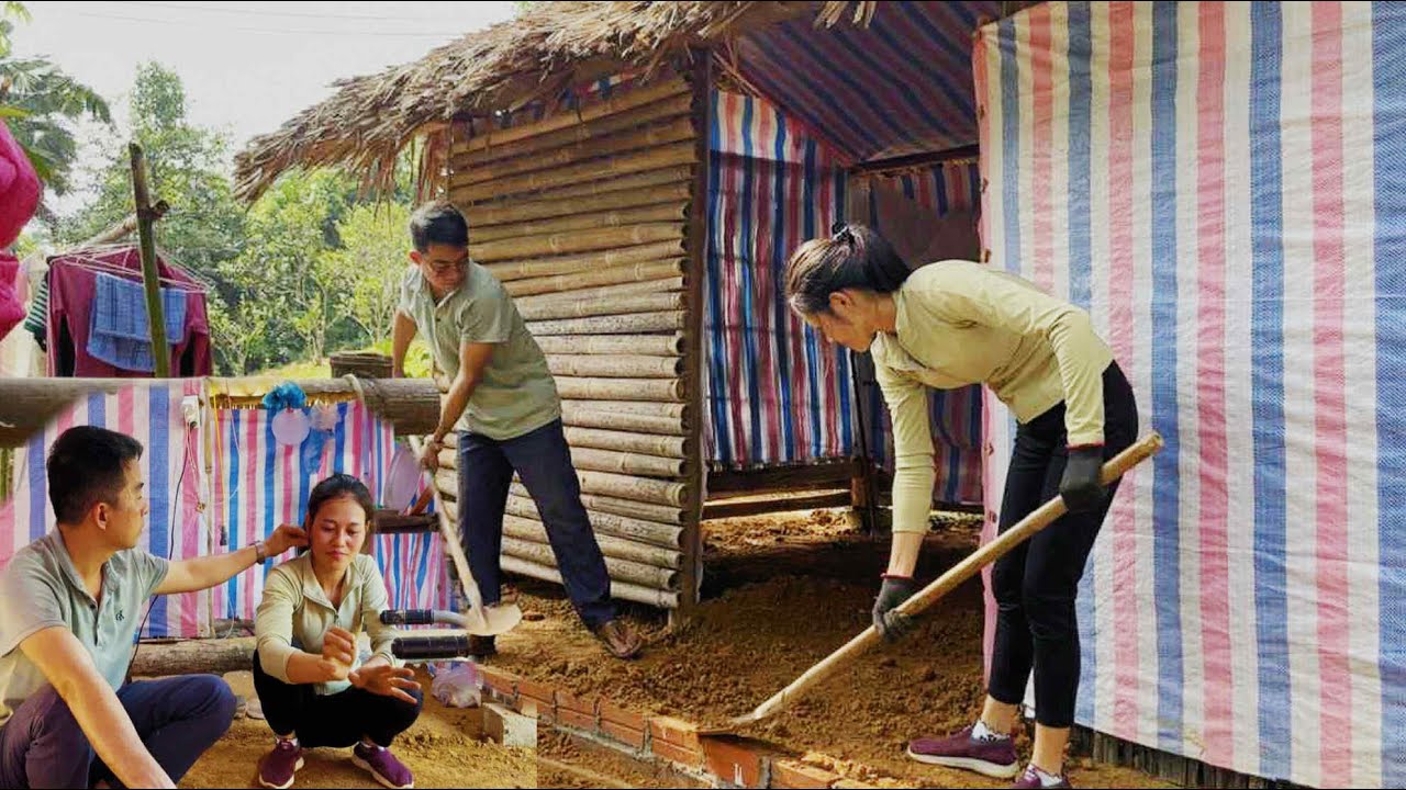 Ly Tieu Yen приготовил вкусную еду, чтобы пригласить Хоанга выразить свою благодарность.