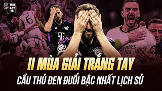 HARRY KANE TRẮNG TAY 11 MÙA GIẢI LIÊN TIẾP: BI KỊCH CỦA CẦU THỦ ĐEN ĐUỔI BẬC NHẤT LỊCH SỬ