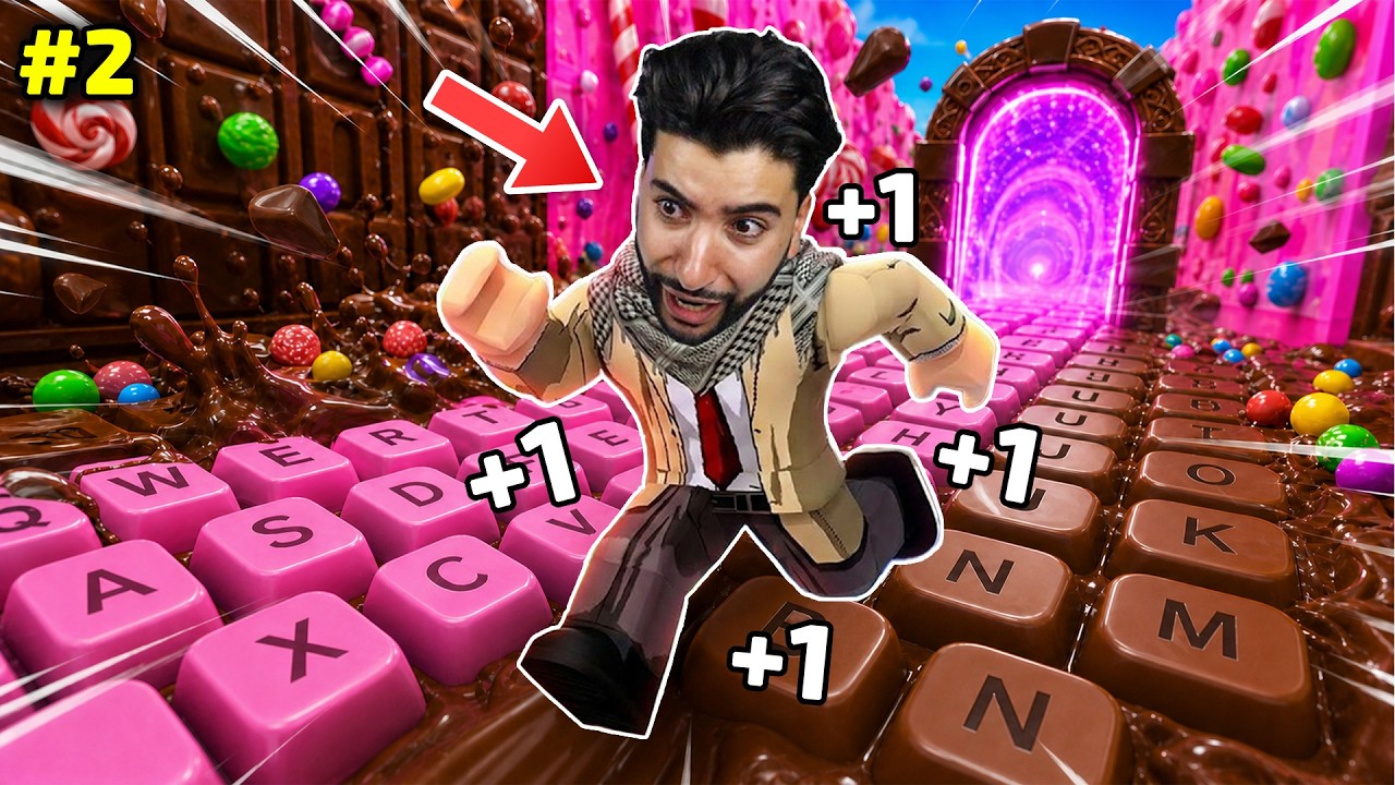 دخلت لعالم جديد في ماب الكيبورد 😳 | Roblox