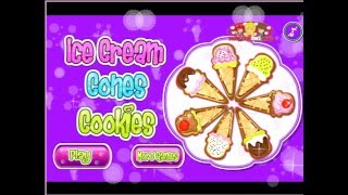Ice Cream Cone Cookies Games screenshot 3